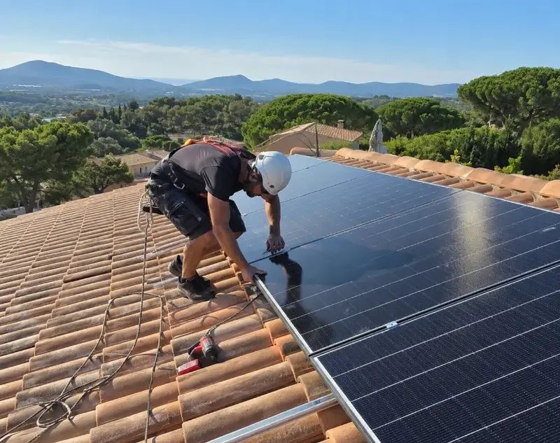 Installateur panneaux solaires Pont-de-Barret — pose photovoltaïque sur toiture
