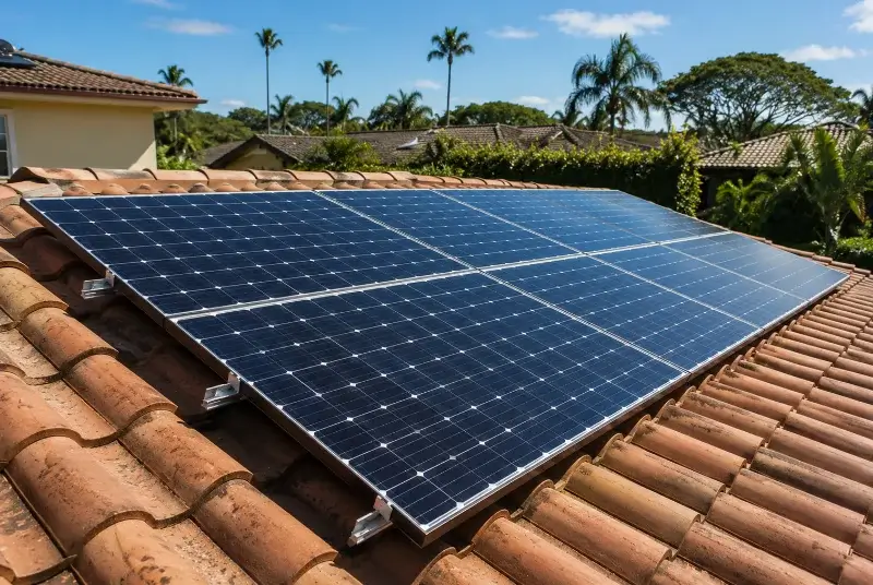 Installation de panneaux solaires à Pont-de-Barret