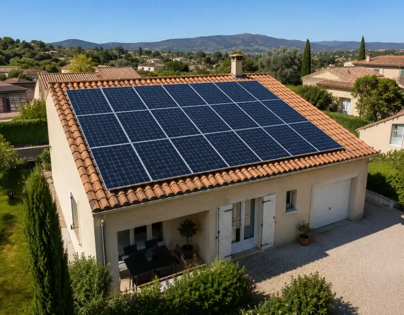 Prime à l'autoconsommation panneaux solaires Pont-de-Barret — aide financière de l'État